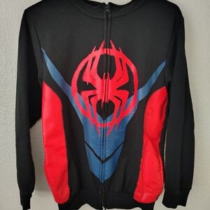 Spiderman Black Zip-Up Jacket
